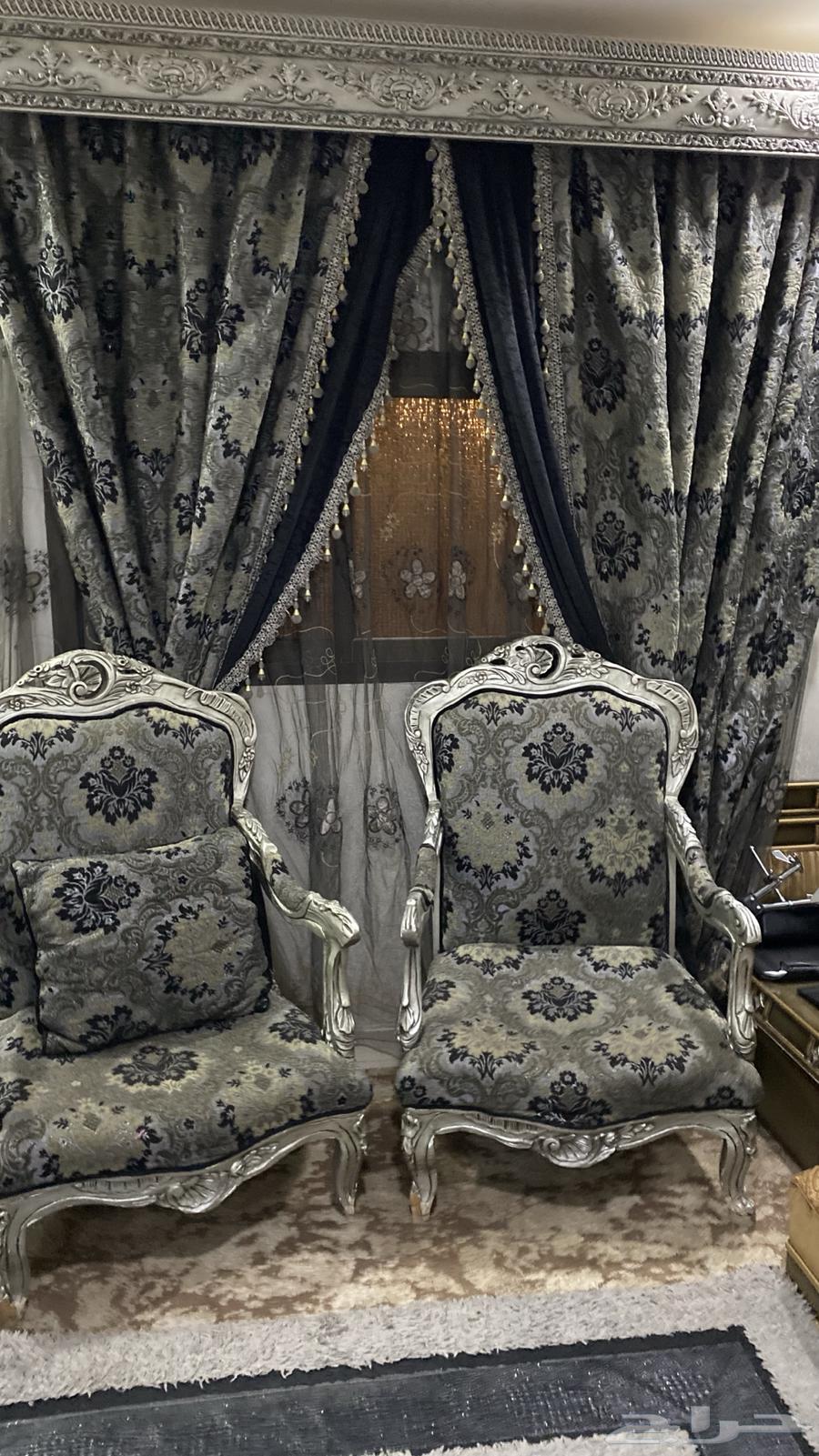 طقم كنب كلاسيكي نظيف64432413773058112