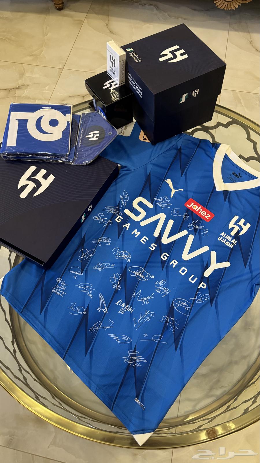 تيشيرت الهلال موقع من جميع اللاعبين64432345861891110