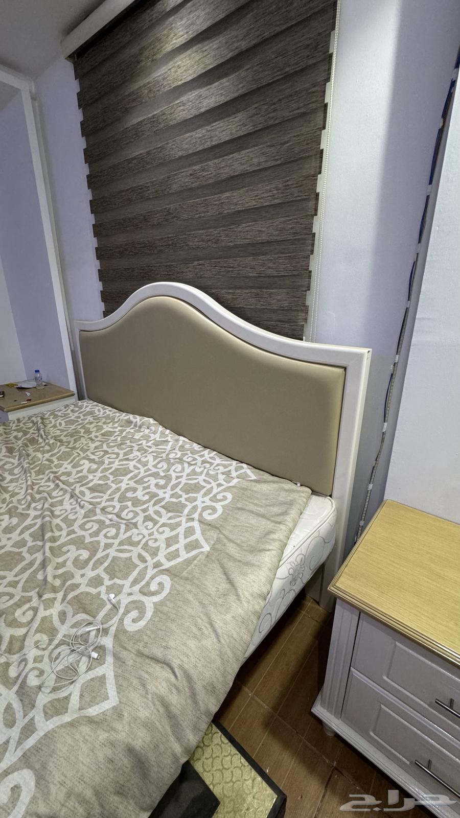 غرفة نوم كامله جديده بدون دولاب64428738778371110