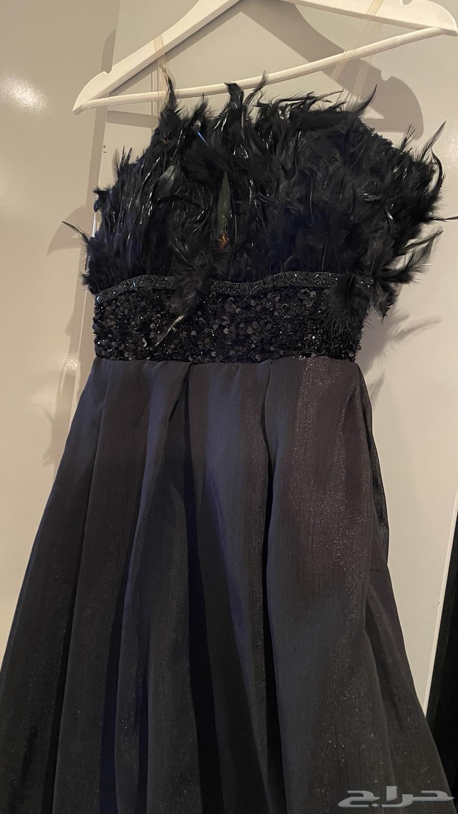 فستان اسود طويل64432618932481110