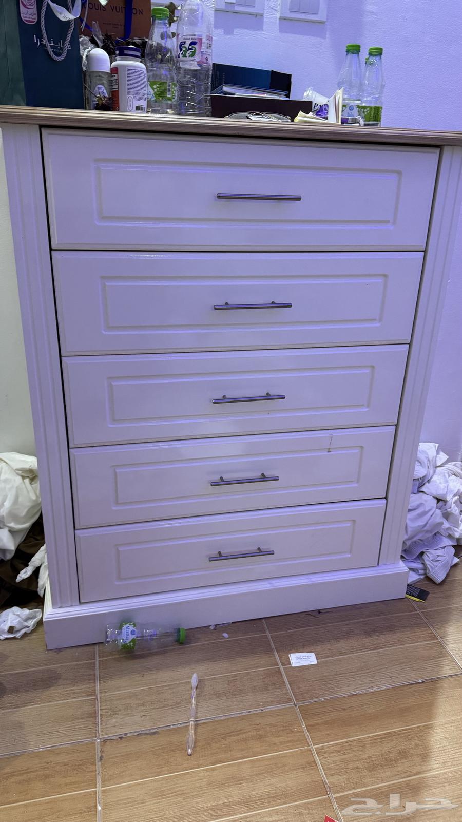 غرفة نوم كامله جديده بدون دولاب64428738778371113