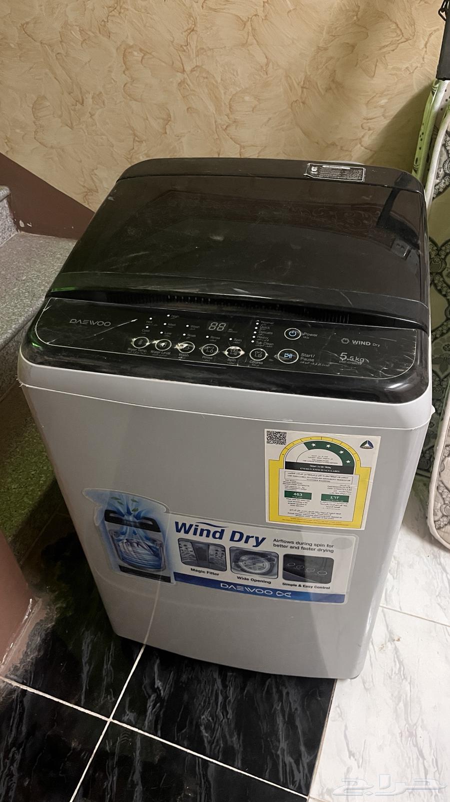 غسالة ملابس دايو اوتماتيكه شبه جديده64430954512897112