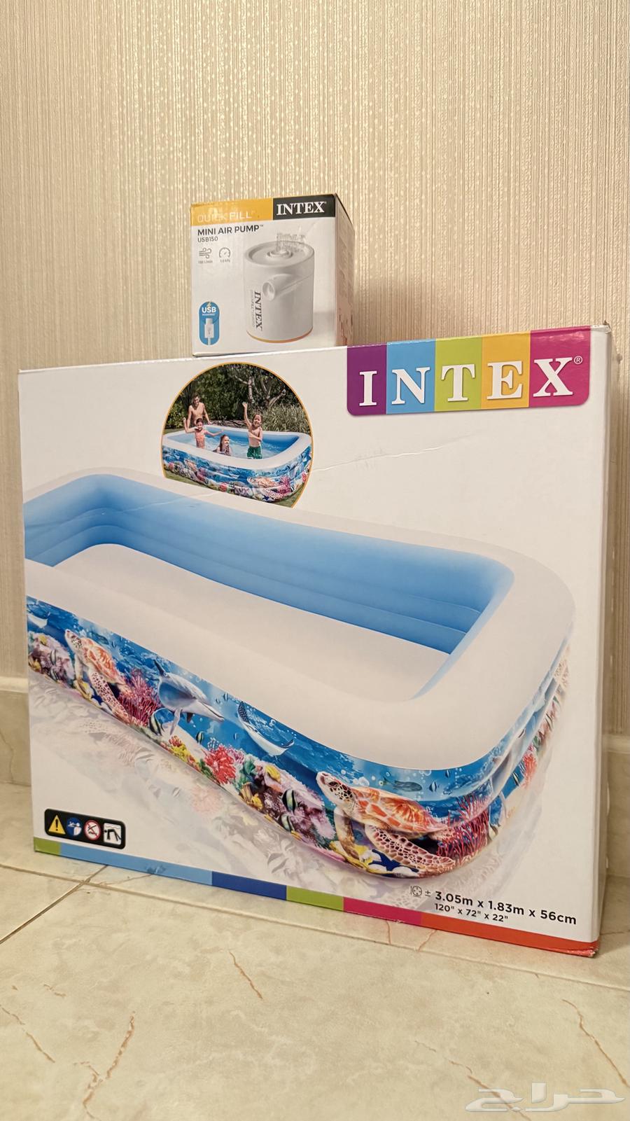 مسبح للبيع مع المنفاخ64427986322691112