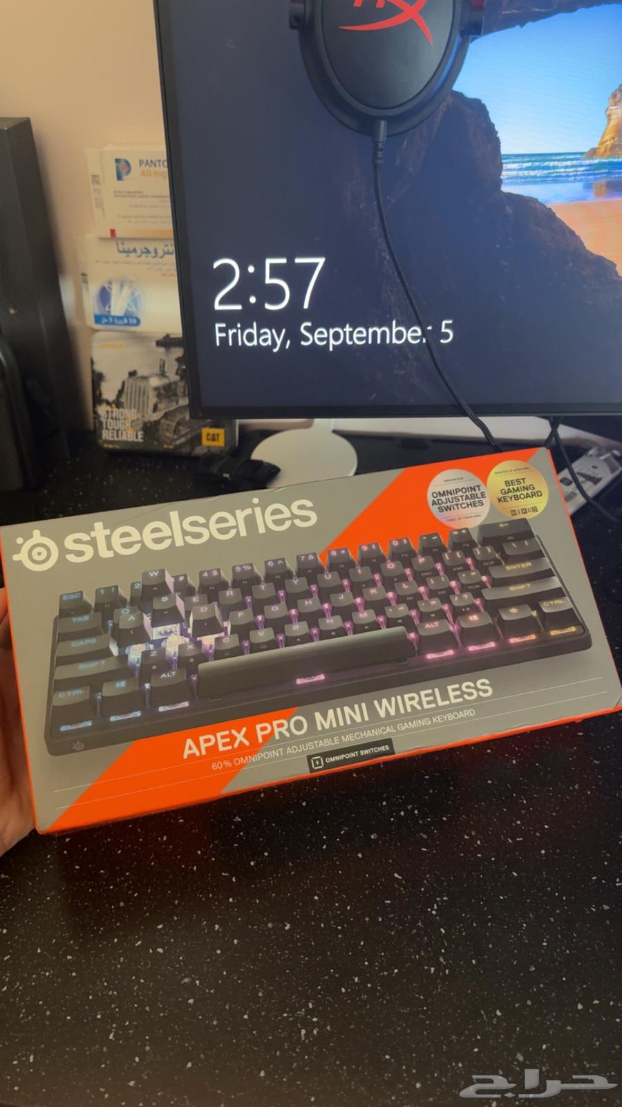 كيبورد apex pro mini wireless64429438190083110