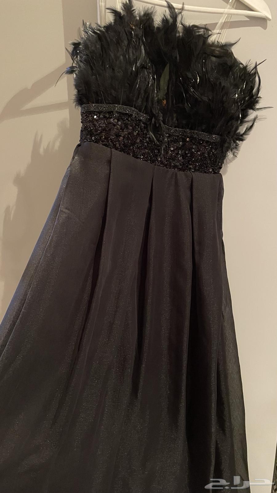 فستان اسود طويل64432618932481111