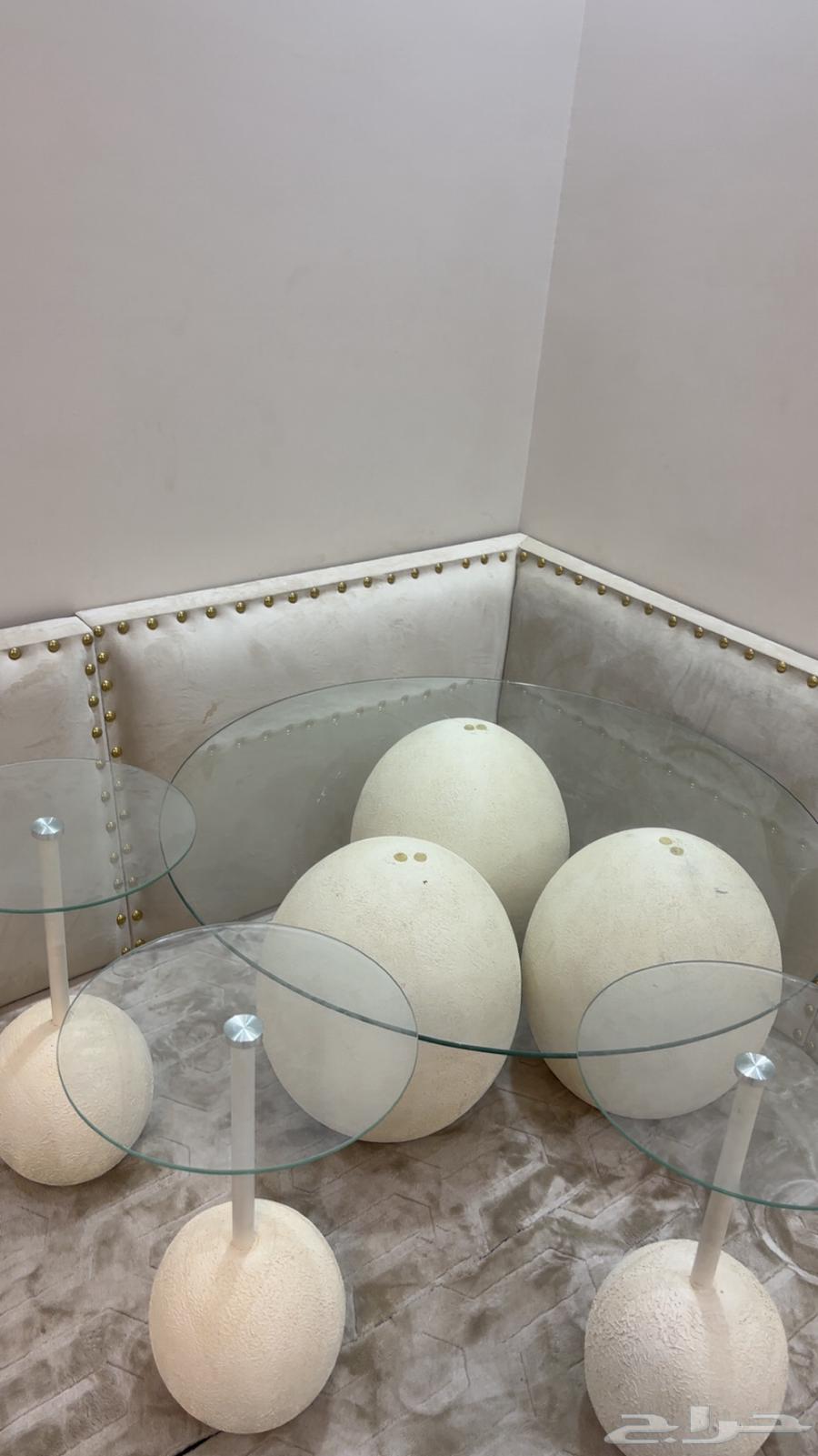 اثاث للبيع كنب وطاولات وابجورات64433525960322111