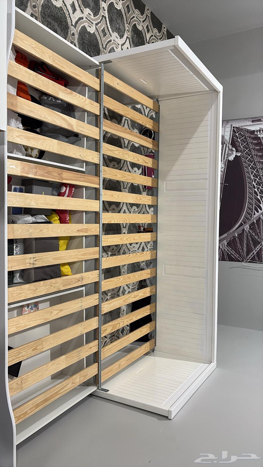 سرير ايكيا للبيع نفر يتحول نفرين64431548466434113