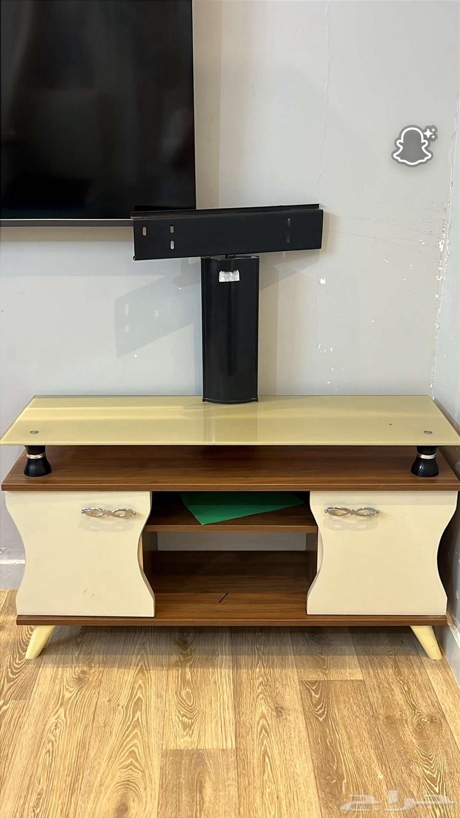 طاولتين بلازما وحده بقاعده بلازما64431754254594111