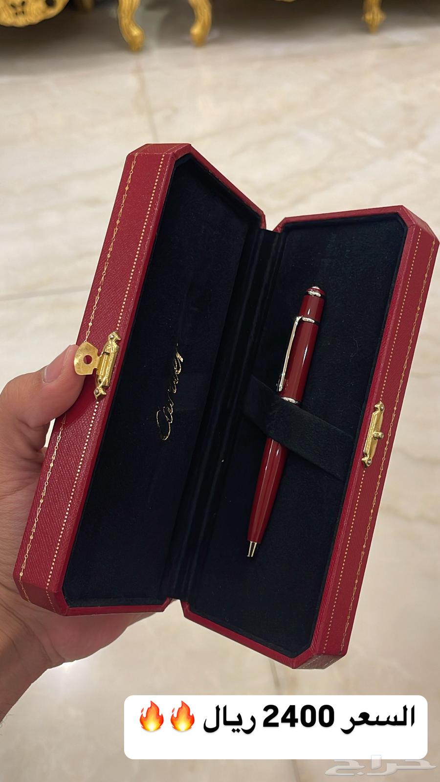 قلم كارتير ديابلو عنابي صغير جديد مع الضمان64427851978243110