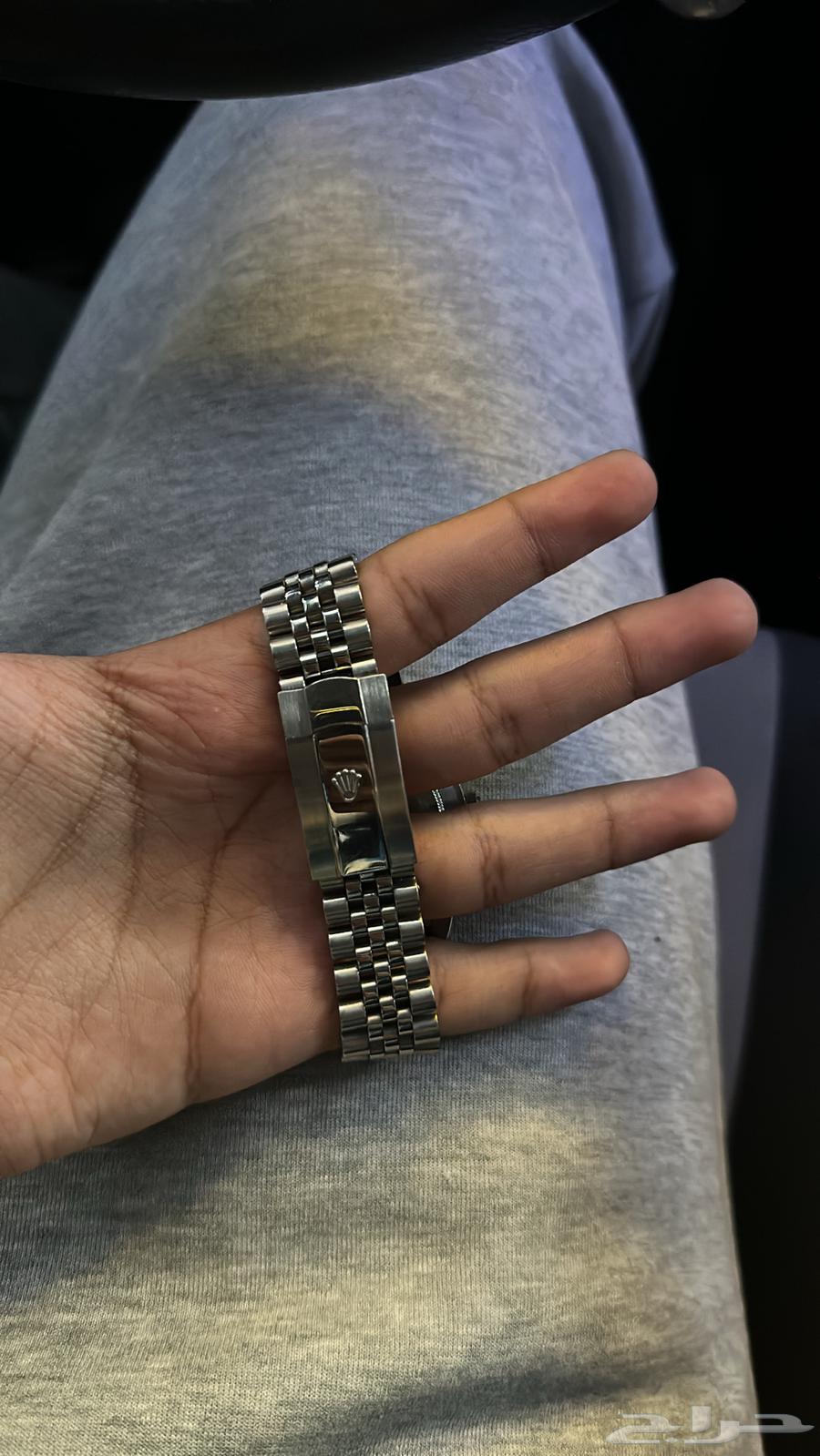 ساعة روليكس بارقام عربيه64431129099523110