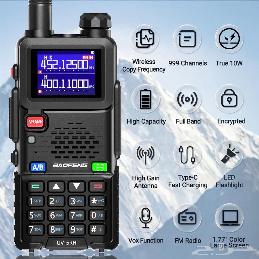 Baofeng R5 Handheld Wireless Walkie Talkie Radio64431671068417114