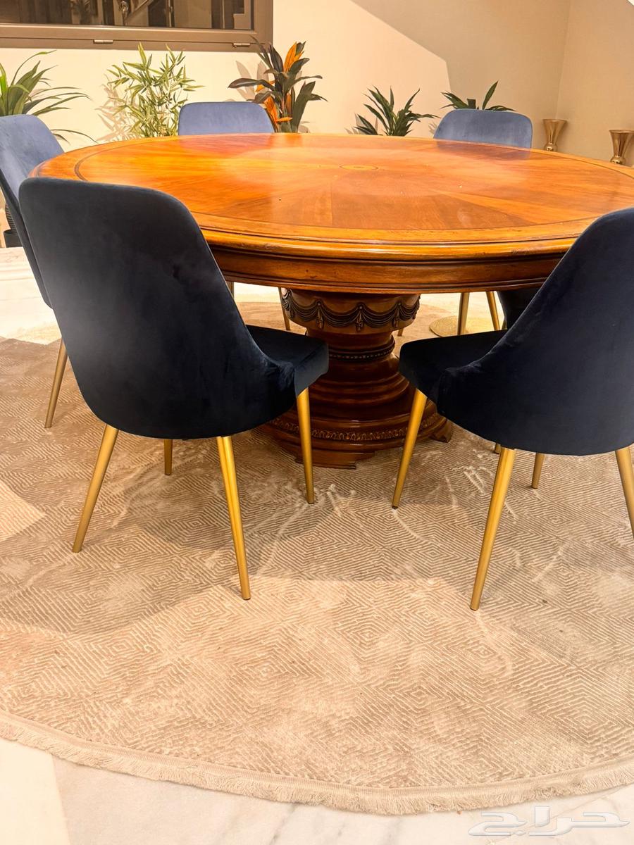 طاولة طعام خشب جودة عالية عدد 10 اشخاص البيع بدون الكراسي64426281468545113
