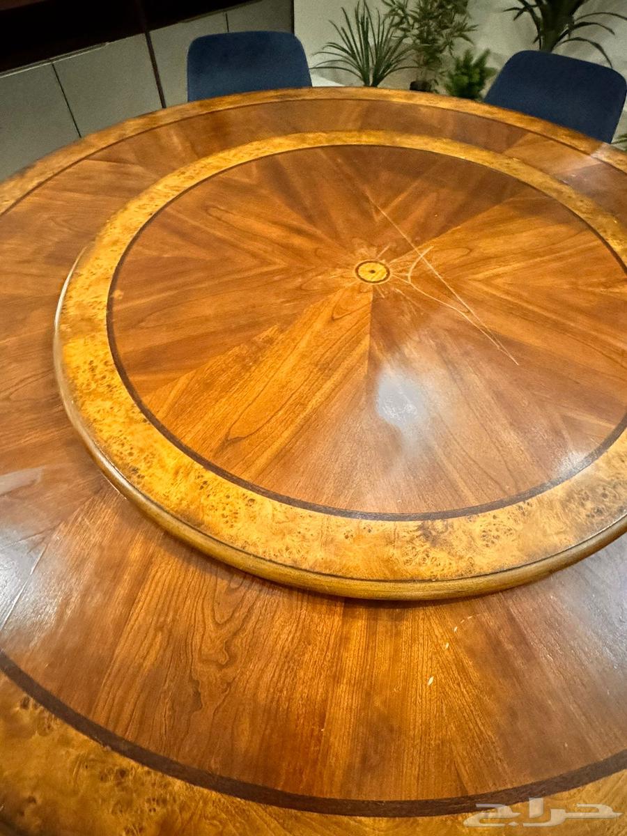 طاولة طعام خشب جودة عالية عدد 10 اشخاص البيع بدون الكراسي64426281468545112