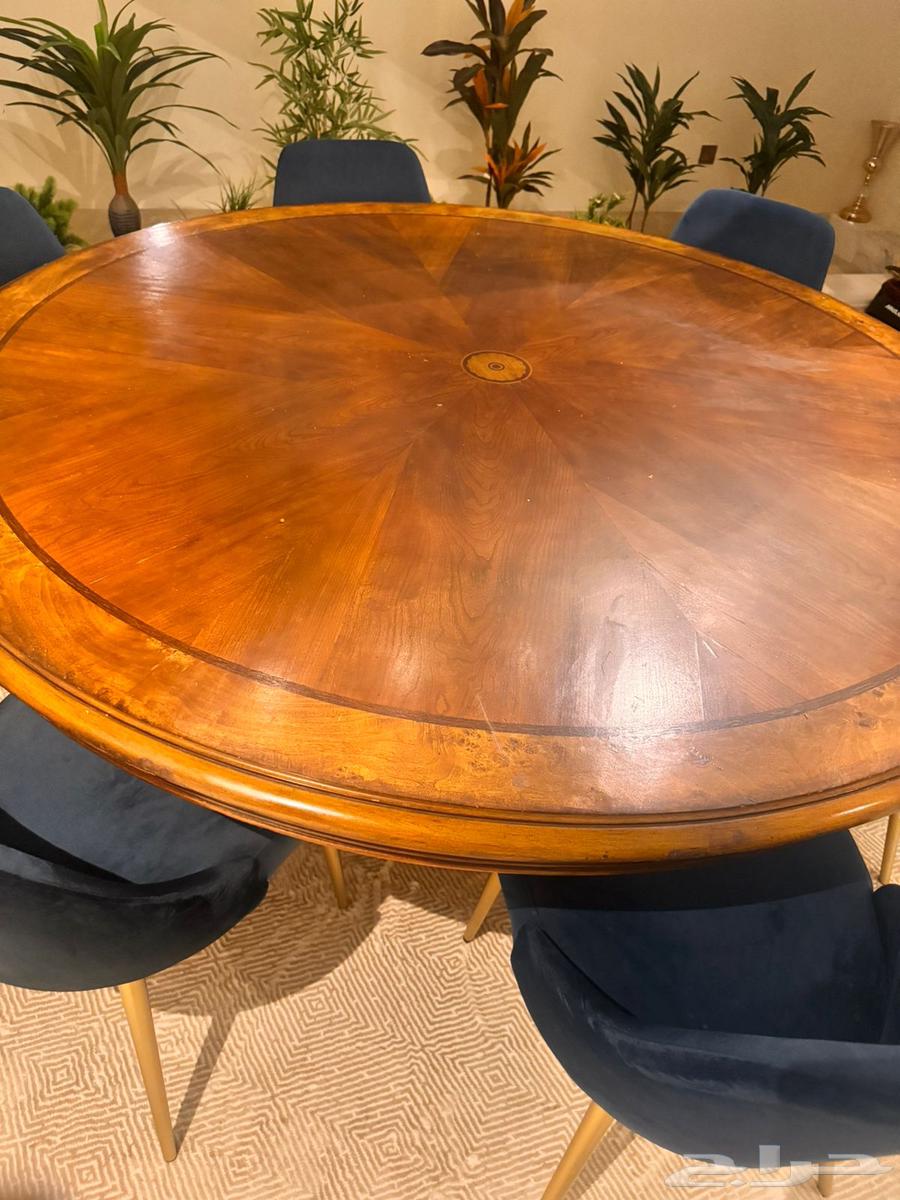 طاولة طعام خشب جودة عالية عدد 10 اشخاص البيع بدون الكراسي64426281468545114