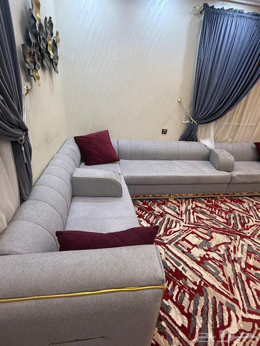 New gray sofa, fabric and quality are very, very excellent and new64433323728003112