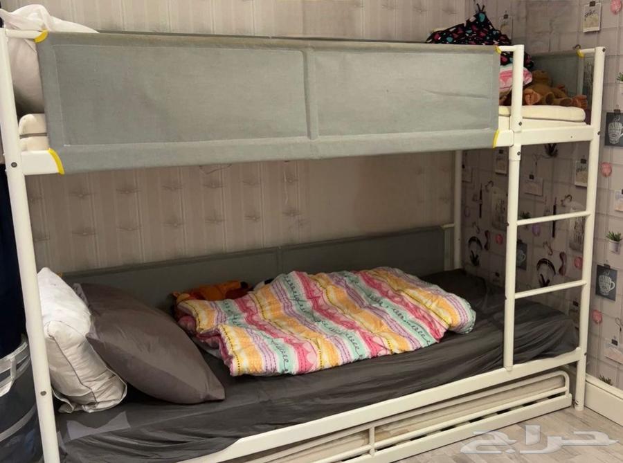 سرير من ايكيا 3 ادوار  مراتب64428052975490110