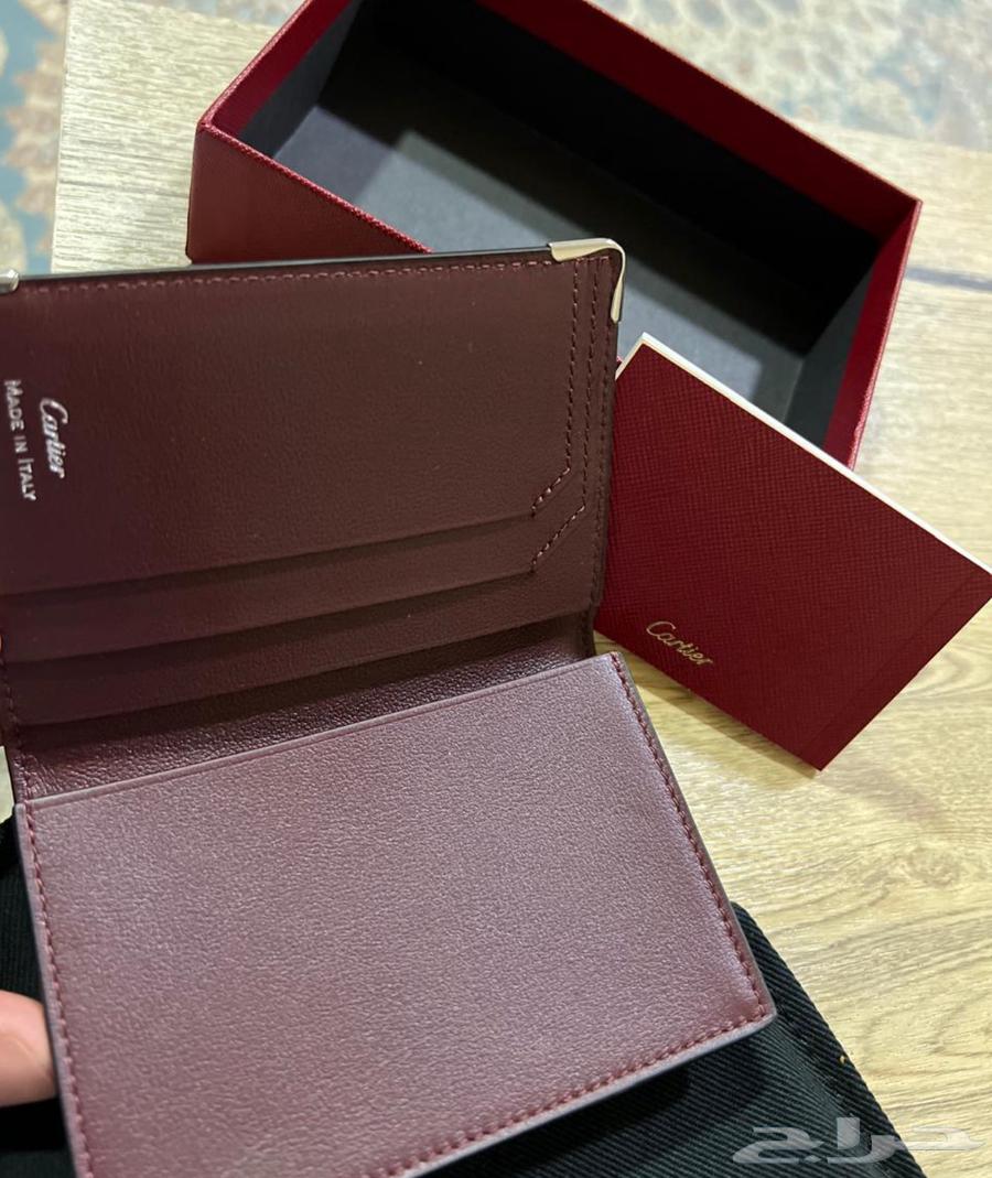 محفظة كارتير اصلية كامل المرفقات جديدة مباعة64426456860930111