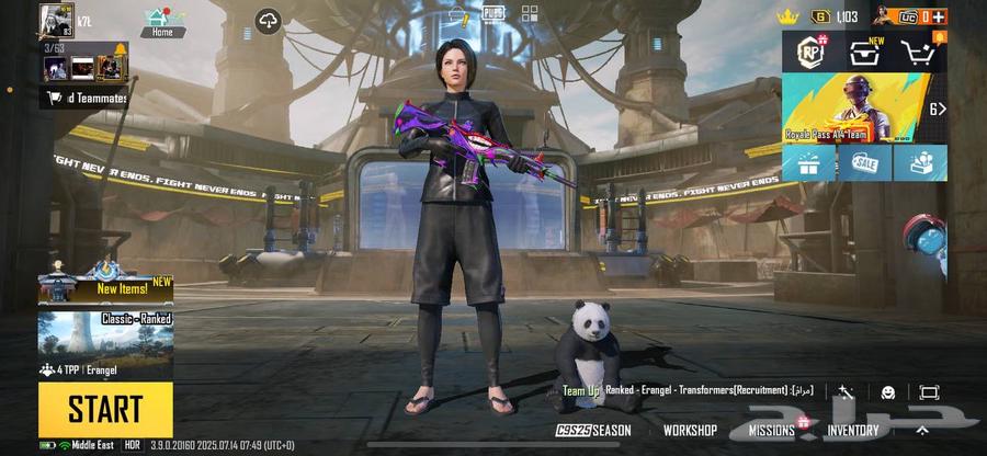 حساب ببجي نوادر64432755148289111