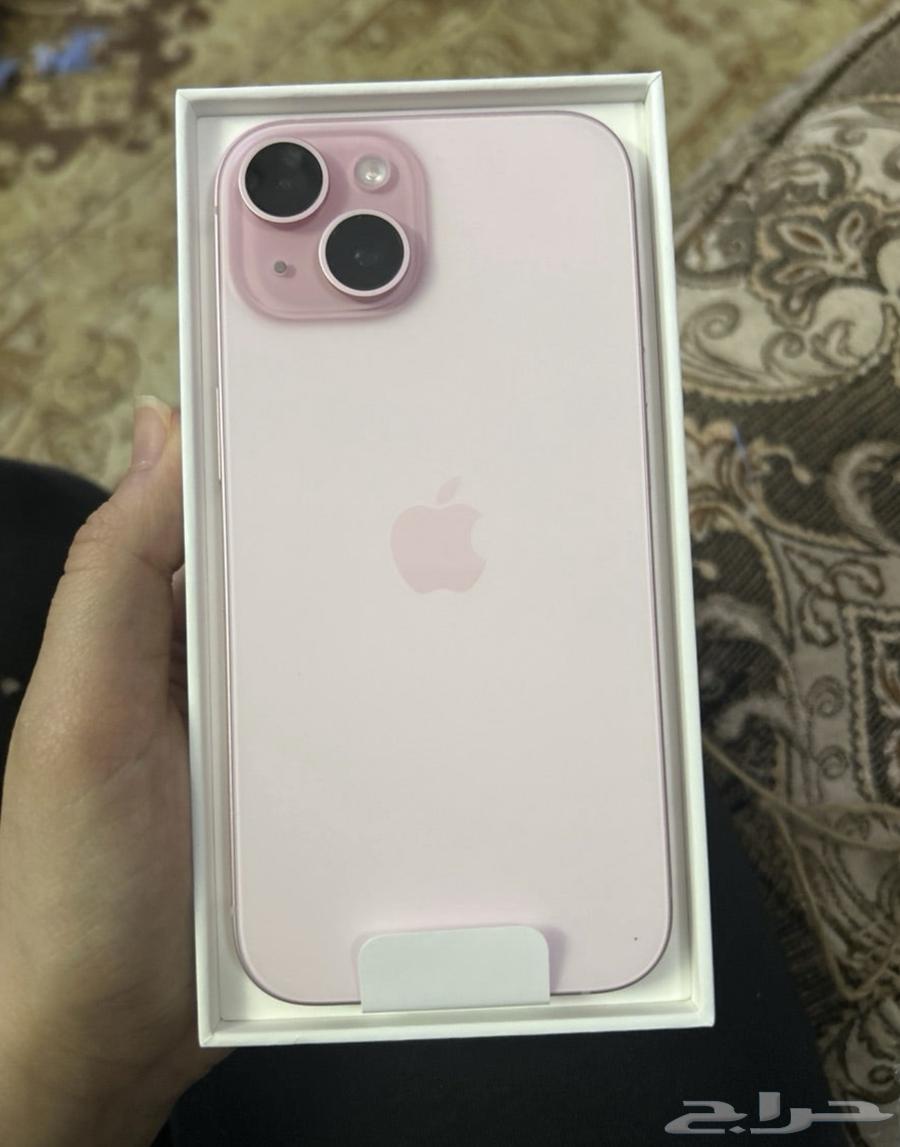 ايفون 15وردي 256قيقا64432305264769111