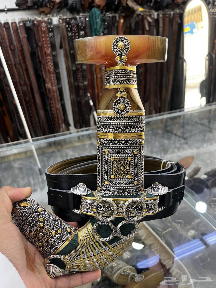 خنجر فضة حك زراف صب الدوده64428523604227110