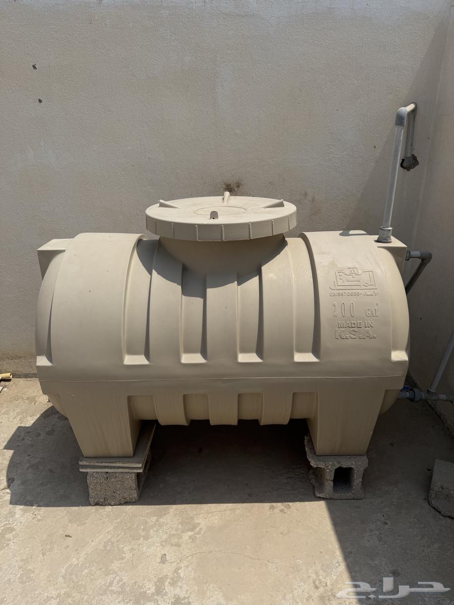 خزان ماء مستعمل بس نظيف 200 لتر البيع على السوم مين يسوم64428268779650110