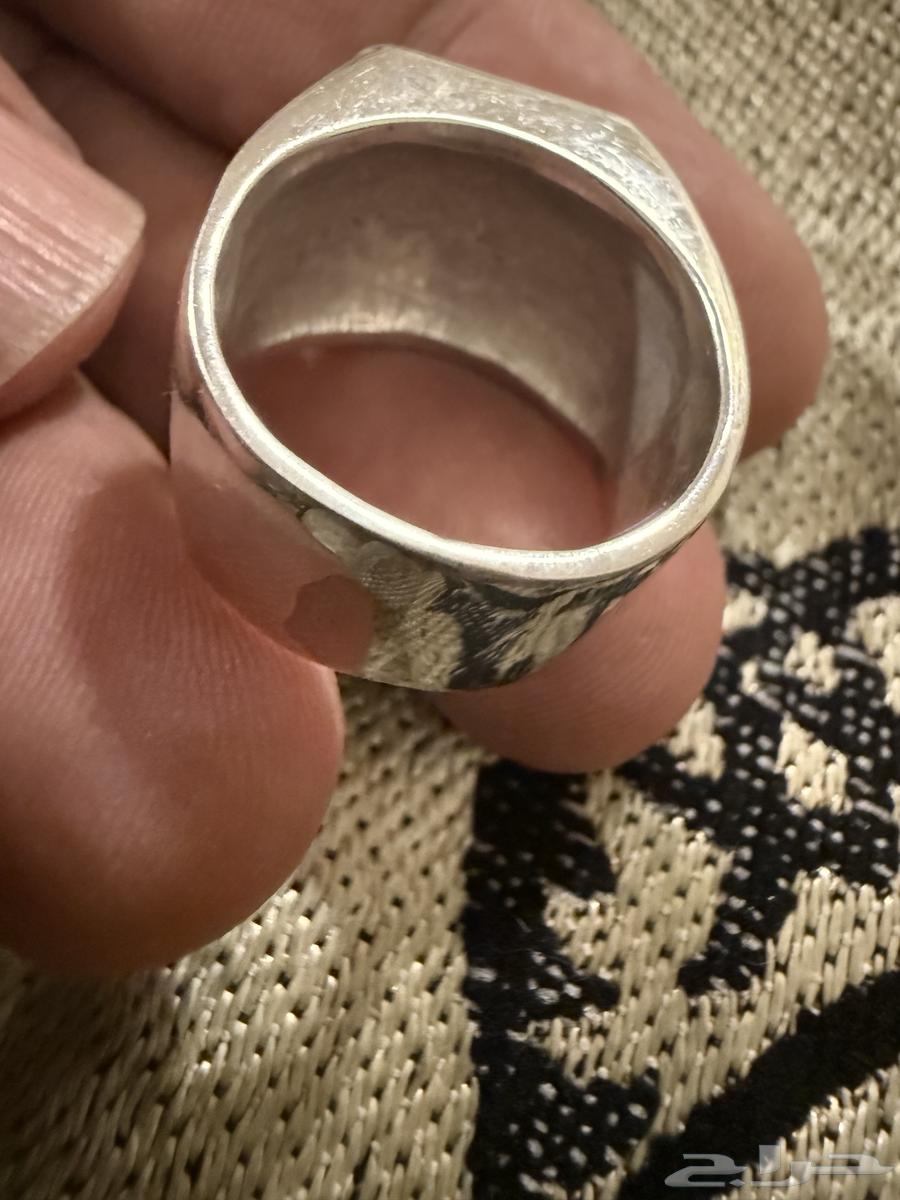 خاتم فضة الماس طبيعي فضة ثقيلة64431616478210113