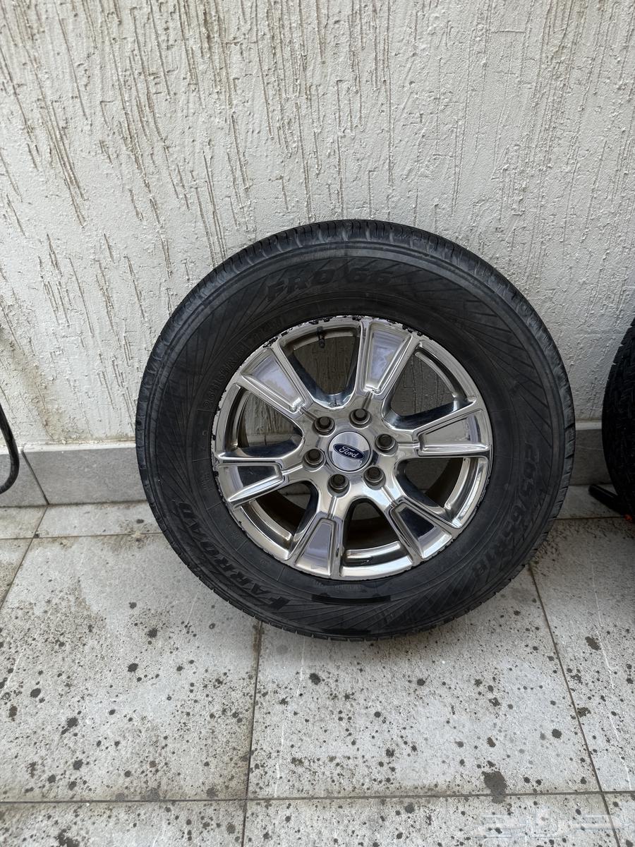 للبيع جنوط مع كفارتها لفورد F150 مقاس 18 انش64588123833218111