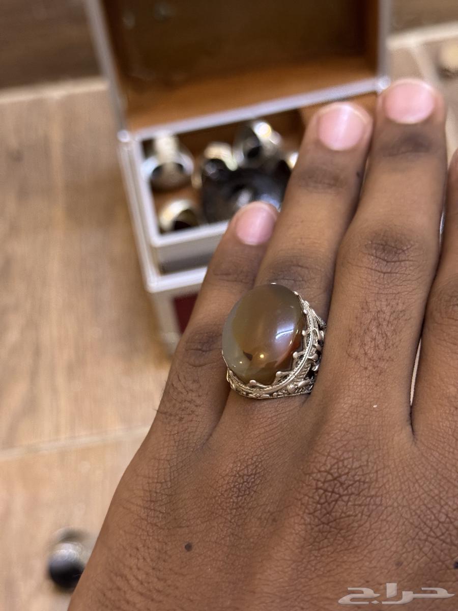 خواتم رجاليه فضه عقيق64430124316803111