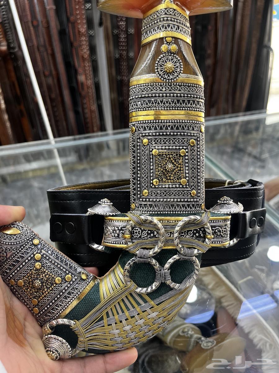 خنجر فضة حك زراف صب الدوده64428523604227111