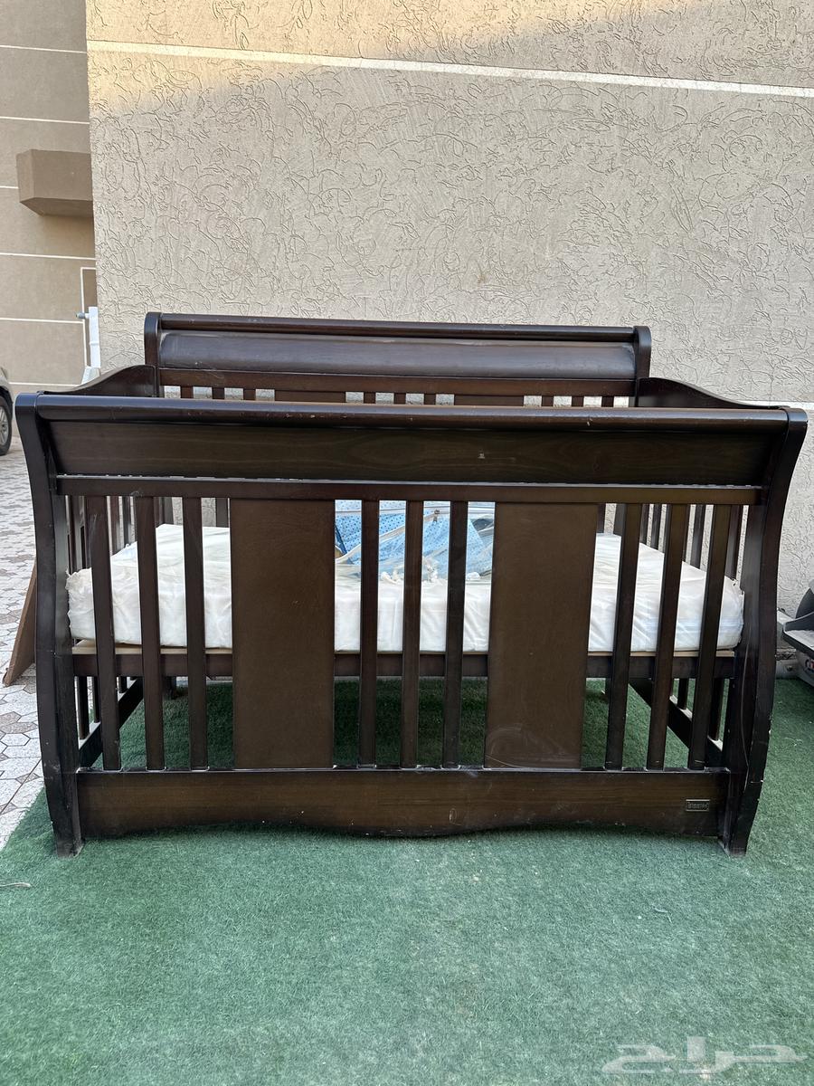 سرير اطفال من عمر شهر الى 4 سنوات خشب64430670712705110