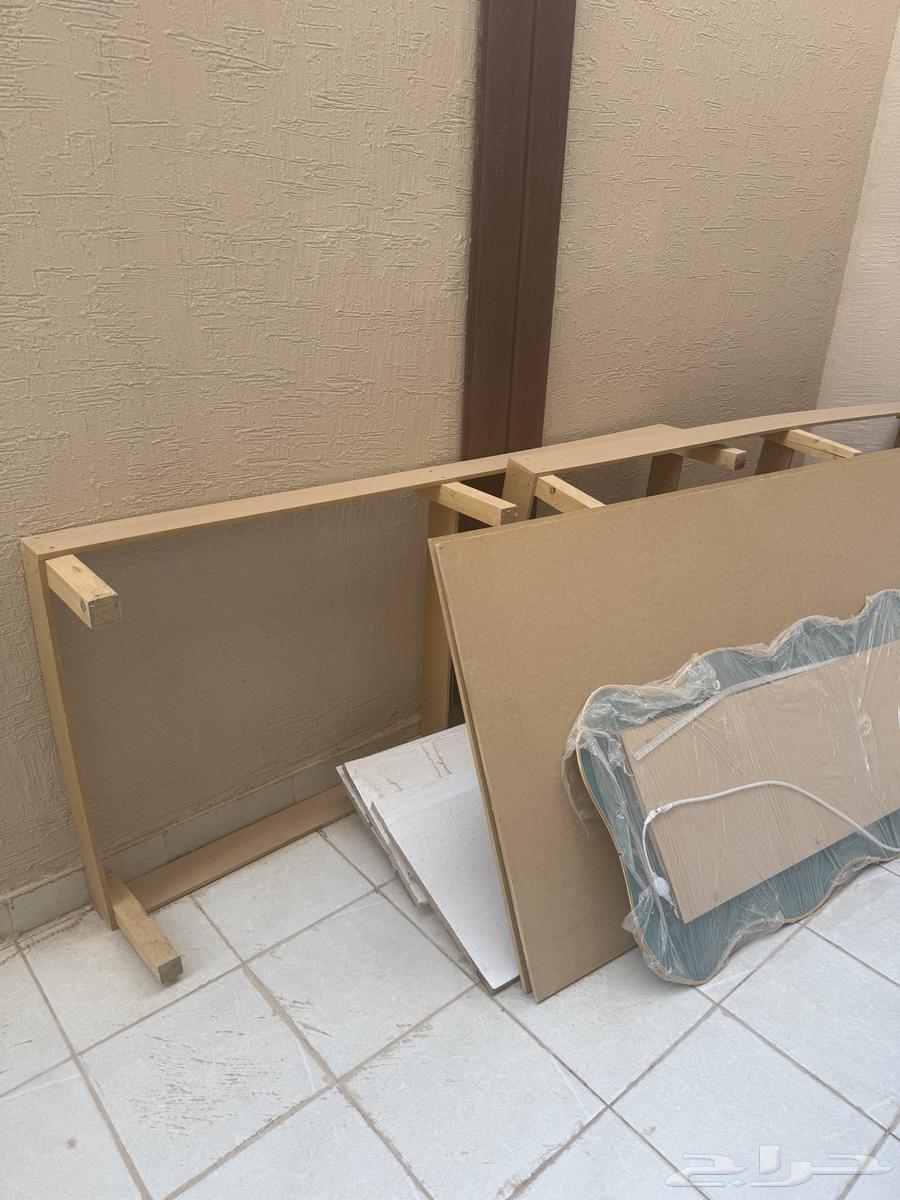 تسريحه مع مرايتها سرير ابيض خشب نفر ثنين64427476101507111