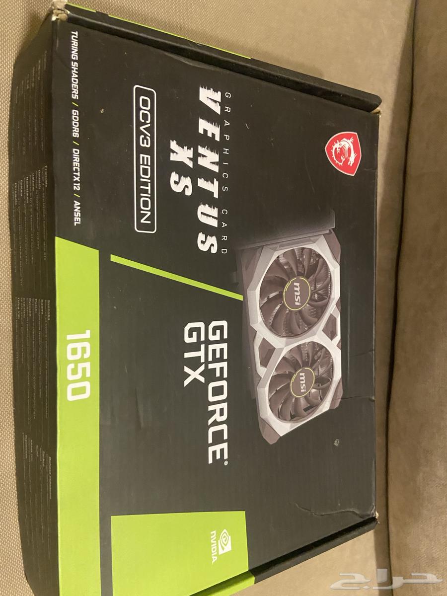 كرت شاشه نفيديا GTX165064427196161411114