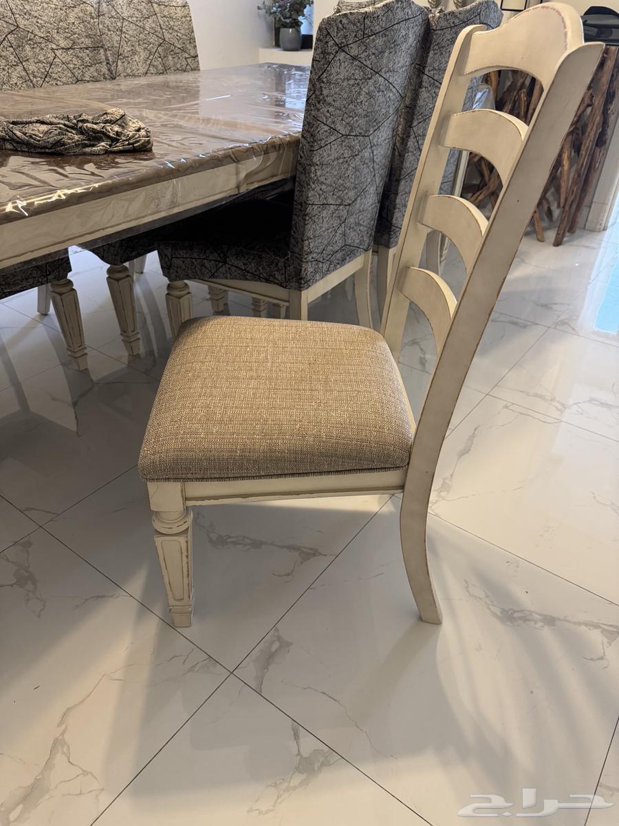 طاولة طعام خشب مع 8 كراسي64429451774209113