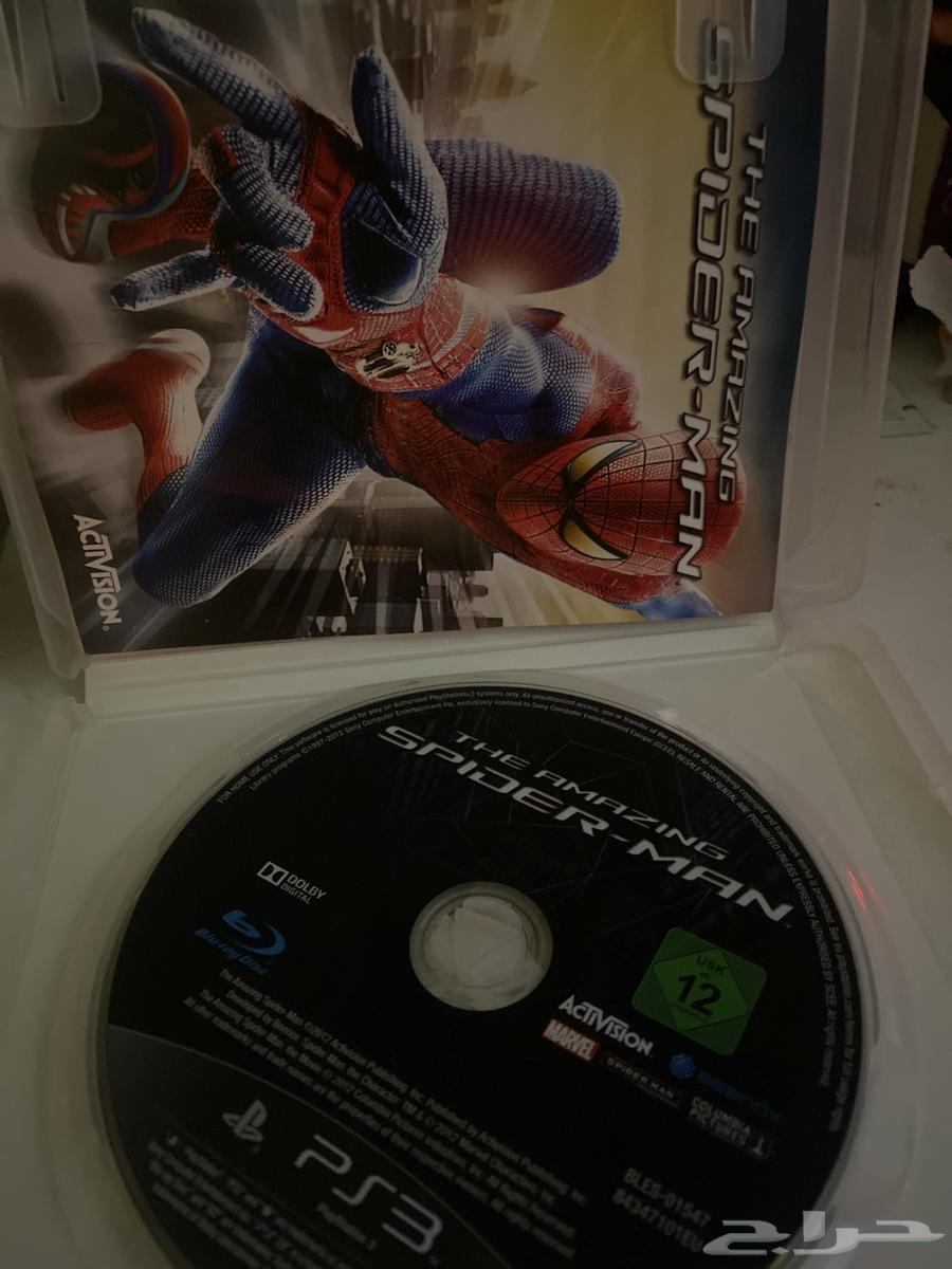 ( سبايدر مان PS3)( فورزا هورايزن 2) (بلاك اوبس 3) اشرطه نظيف64428107043969113
