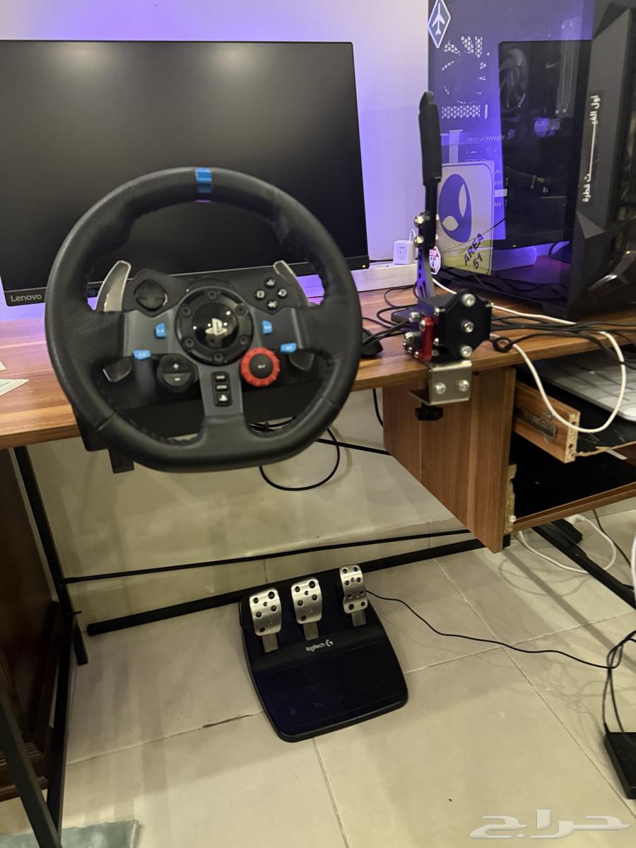 Logitech g29 with hand brake طارة دواسة و جلنط64432632549377110