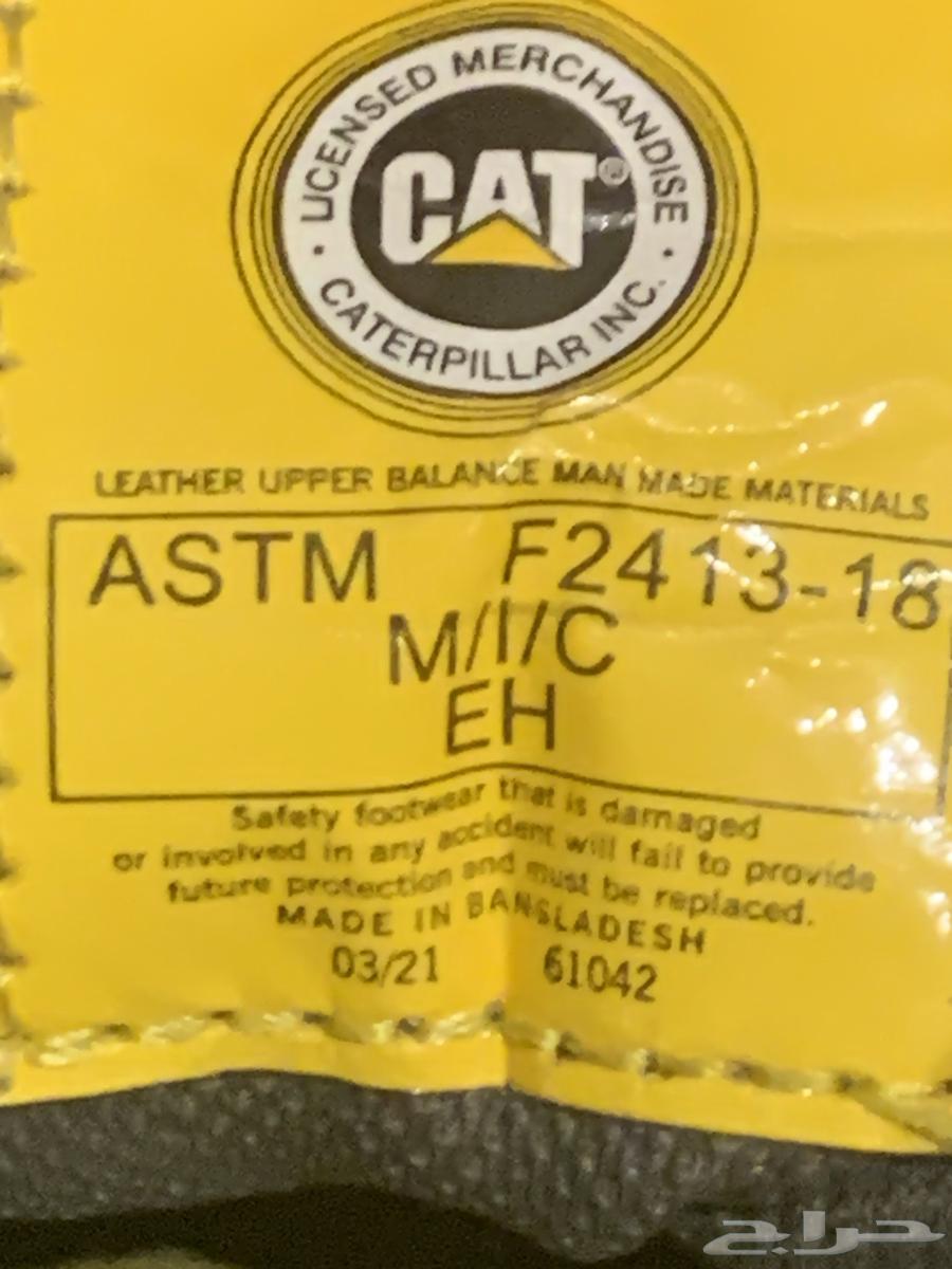 حذاء سيفتي مستخدم كاتر بيلر اصلي Caterpillar مقاس 4364432210412034114