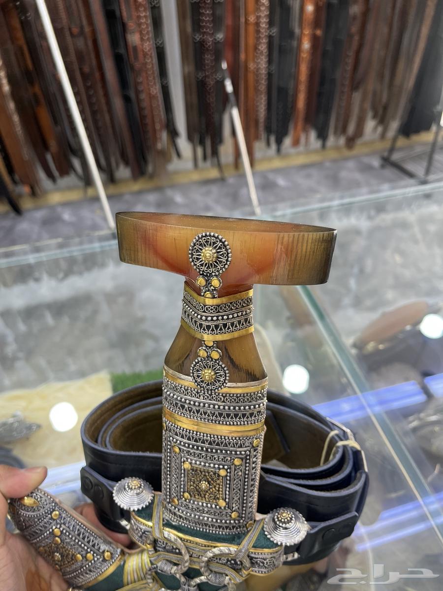 خنجر فضة حك زراف صب الدوده64428523604227112