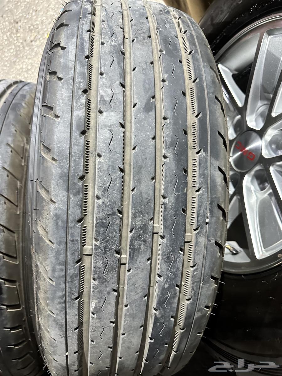 4 جنوط كويتي جمس سيرا مع كفرات شاهين 900.17 ت 2464592999048195113