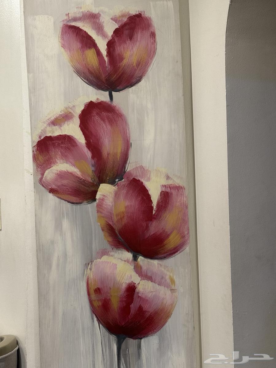 لوحة ورد طويله ممتازه64588532203907111