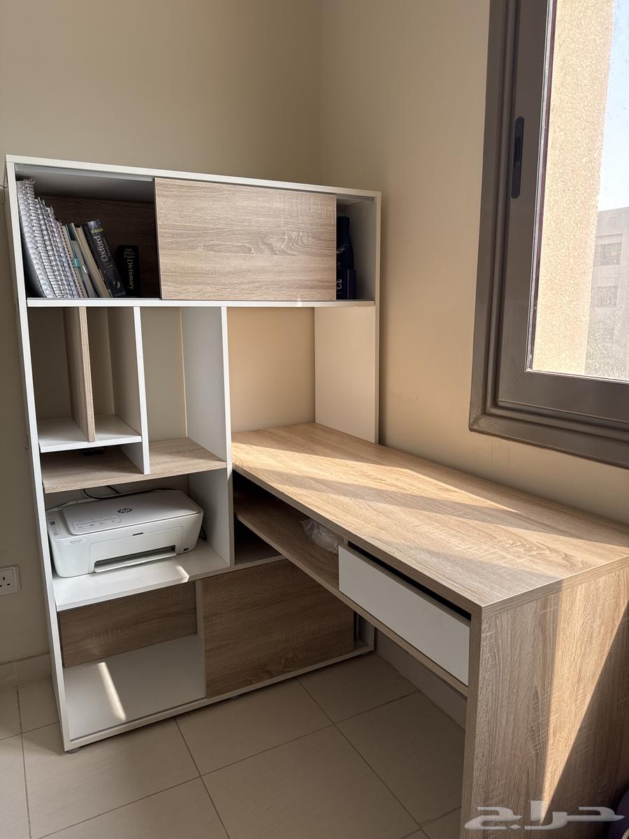مكتب مع دولاب تخزين64427623504642110