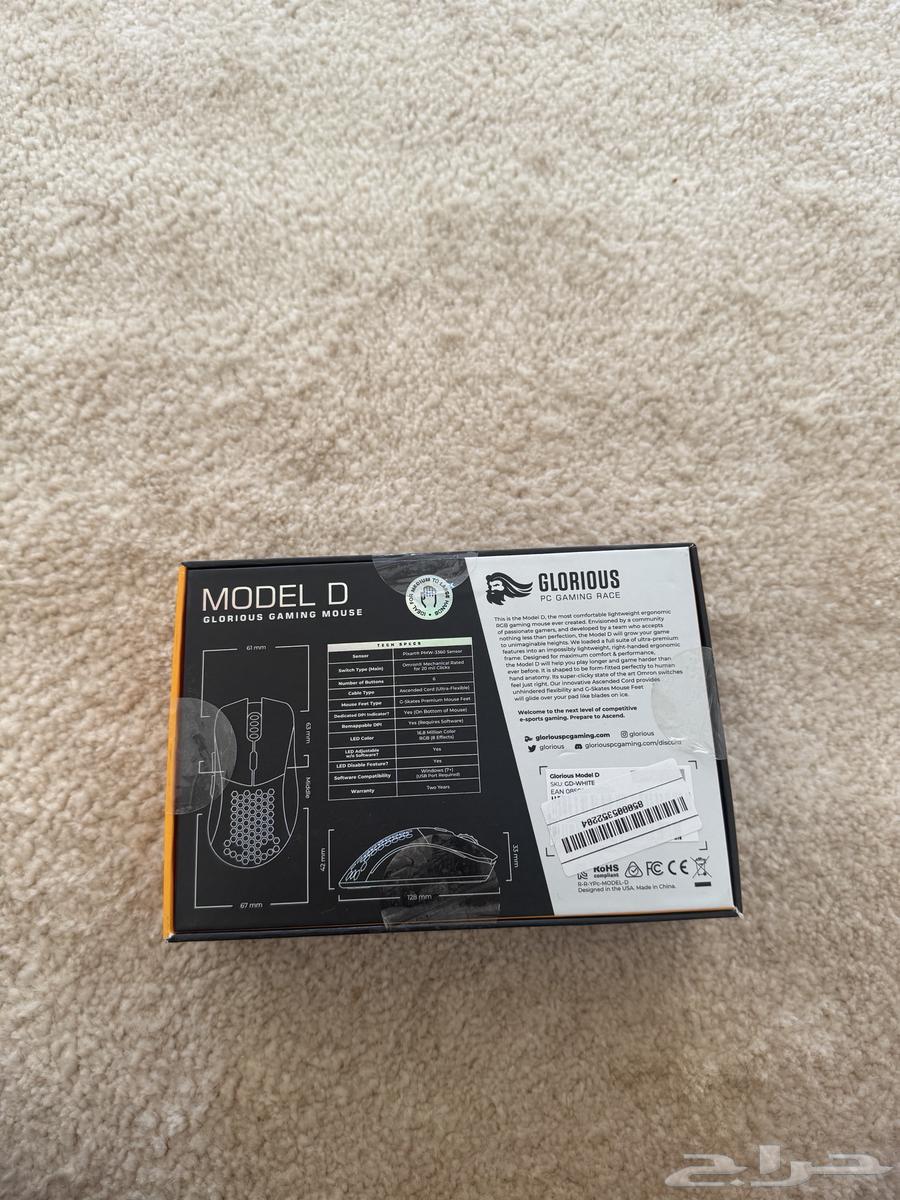 ماوس قلوريس مودل D استخدام اقل من شهر64429802610179112