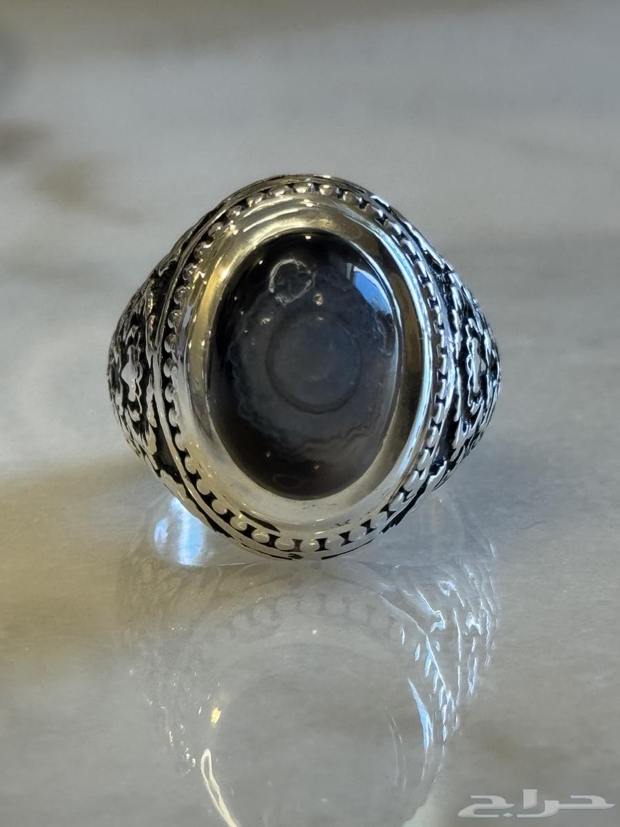خاتم فضة 990 صياغة الصائغ S64426321752705112