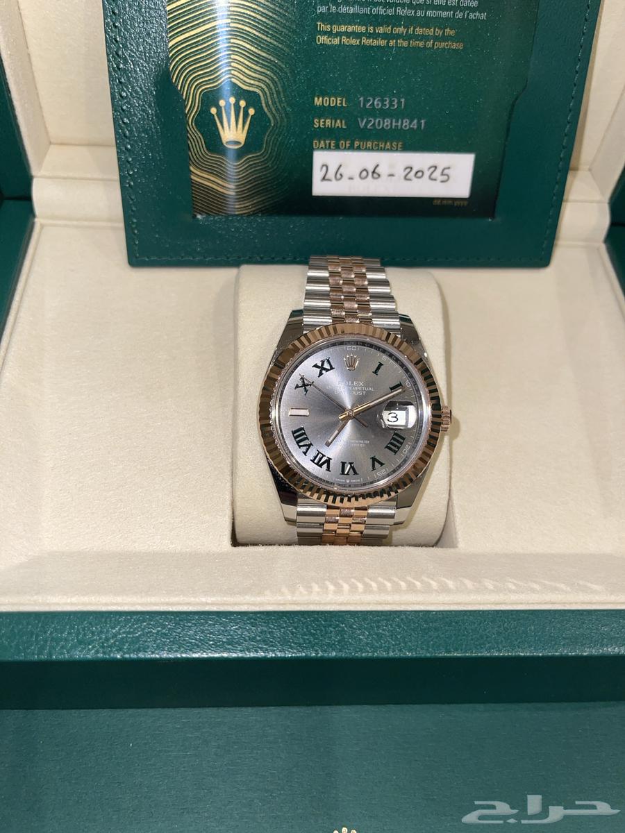 رولكس ويمبلدن روز جولد 202564433067024771112