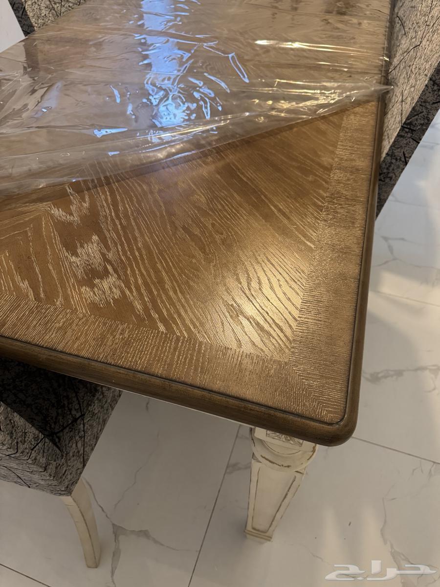 طاولة طعام خشب مع 8 كراسي64429451774209110