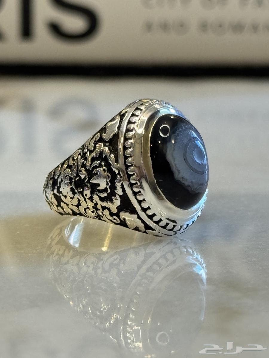 خاتم فضة 990 صياغة الصائغ S64426321752705110