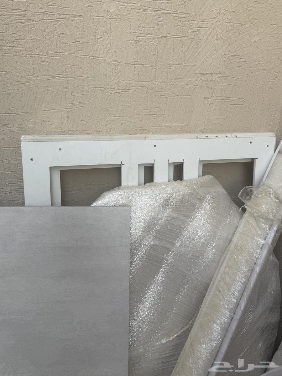 تسريحه مع مرايتها سرير ابيض خشب نفر ثنين64427476101507110