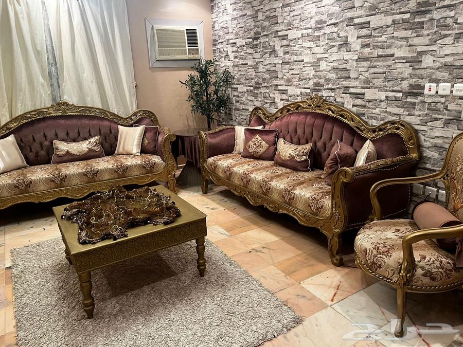 طقم كنب مع طاولة هدية64432890550913112