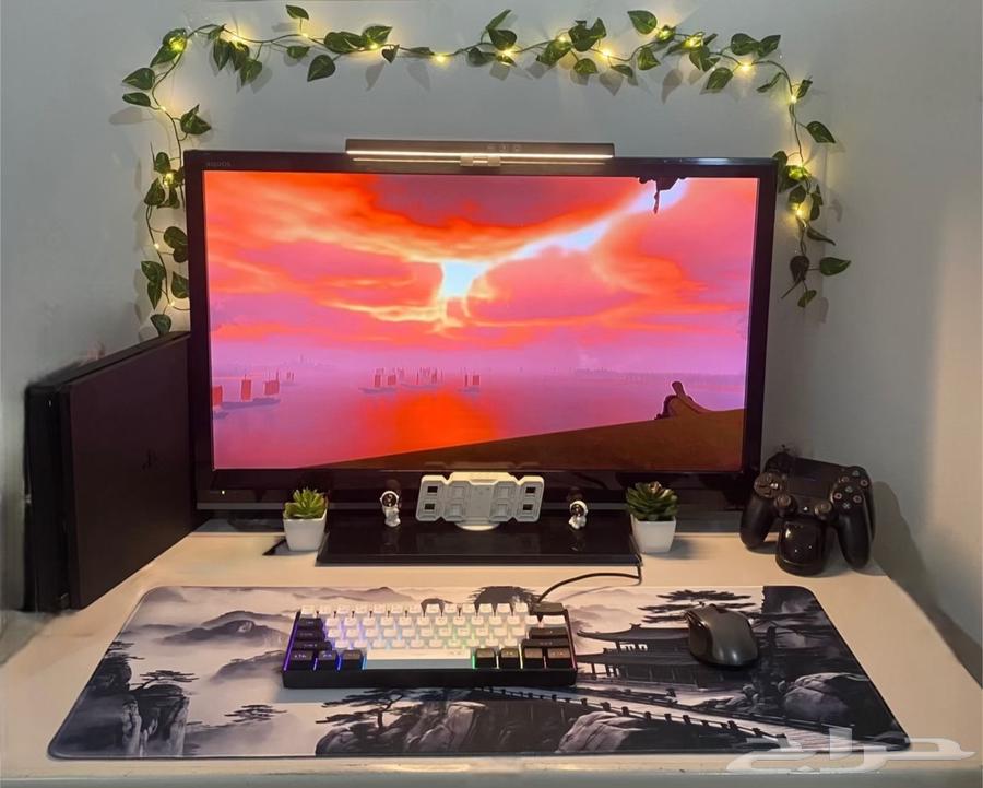 سوني بلاي ستيشن 4 وشاشة شارب PS464430643633281112