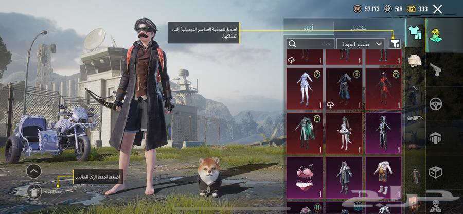 حساب ببجي مستوا 6064430327282435112