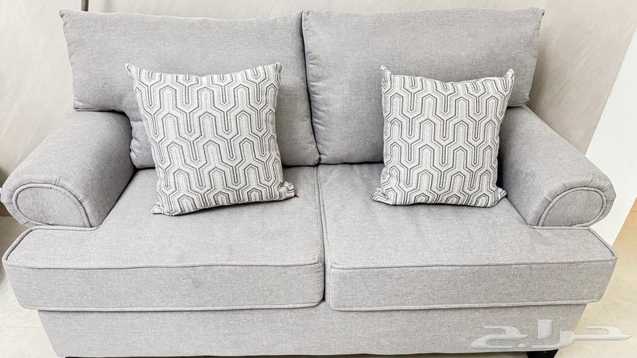 كنب رمادي 4 قطع64428120200322112